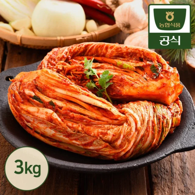 농협식품 한국농협김치 포기김치 3kg