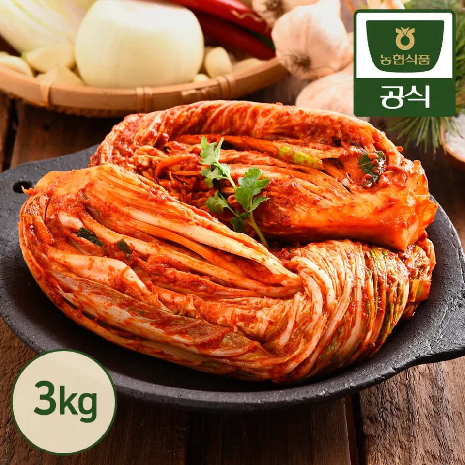 농협식품 한국농협김치 포기김치 3kg