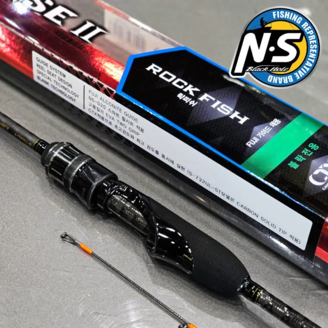 엔에스 NS 다크호스 2 락피쉬 볼락 루어 낚시대 S-762UL-T