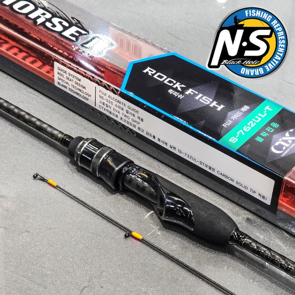 엔에스 NS 다크호스 2 락피쉬 볼락 루어 낚시대 S-762UL-T